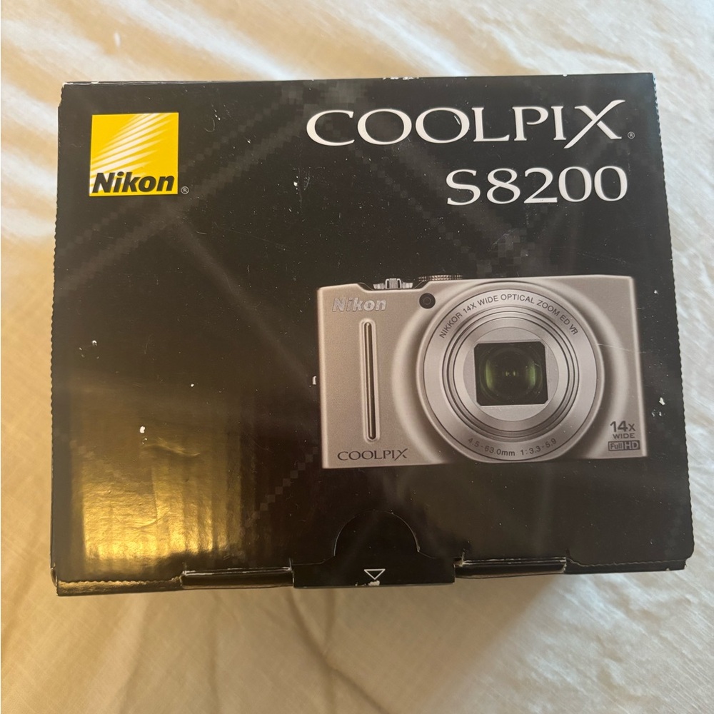 Nikon Silver Digital Camera with Zoom Lens